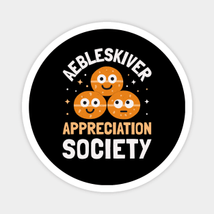 Aebleskiver Appreciation Society - Danish Pancake Magnet